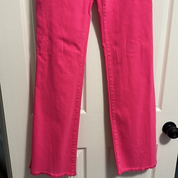 Alice and Olivia wild pink jeans - Picture 3 of 4